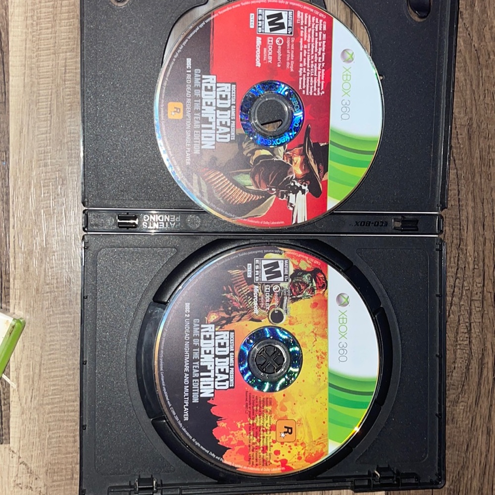 red dead redemption game of the year edition xbox 360